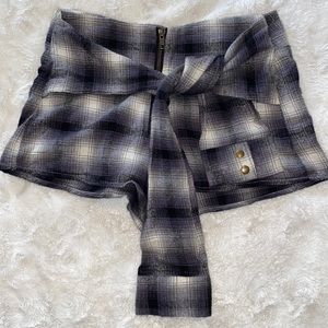 Urban Outfitters flannel lounge shorts